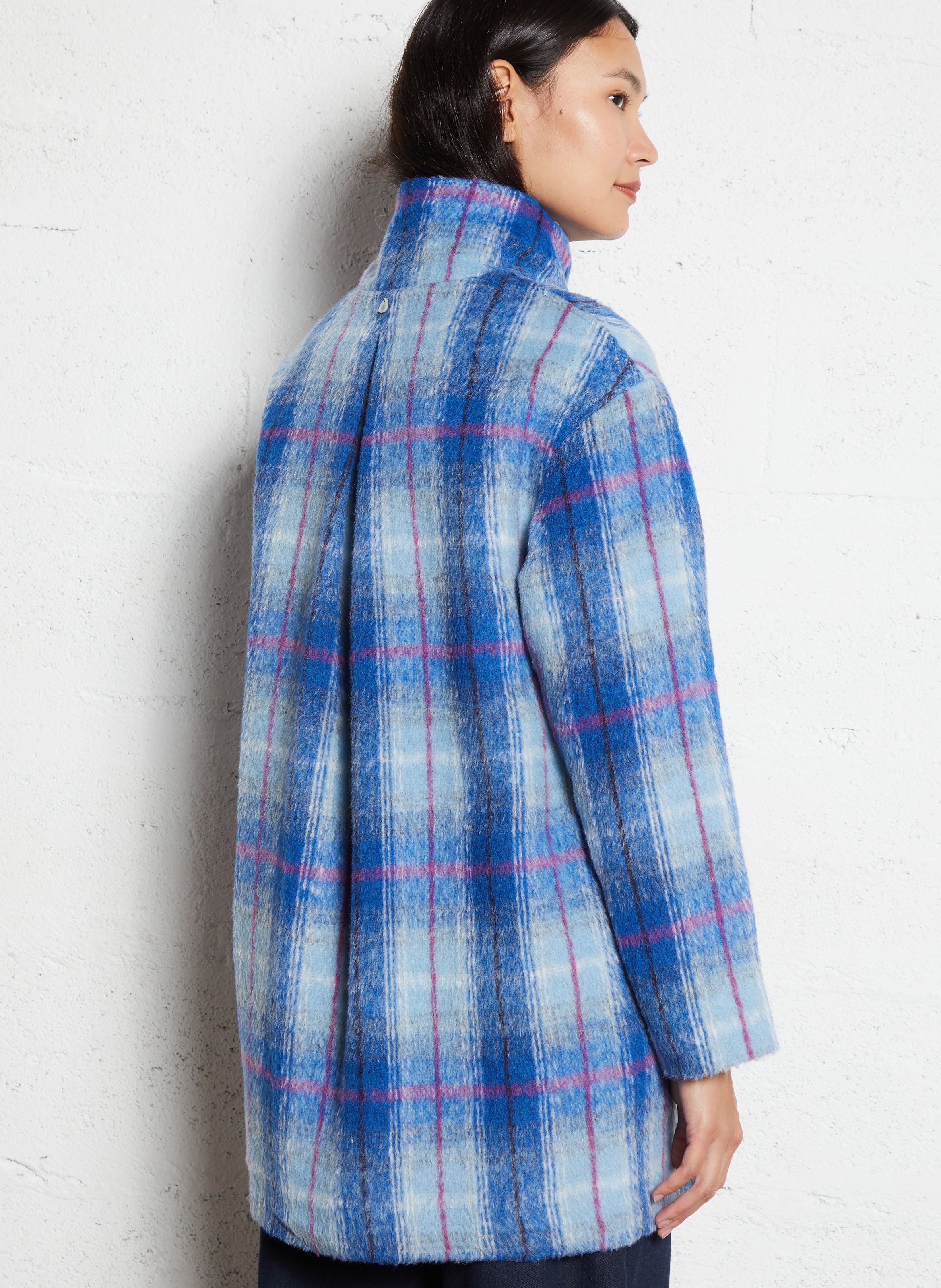 Manteau  col montant ONE STEP Bleu