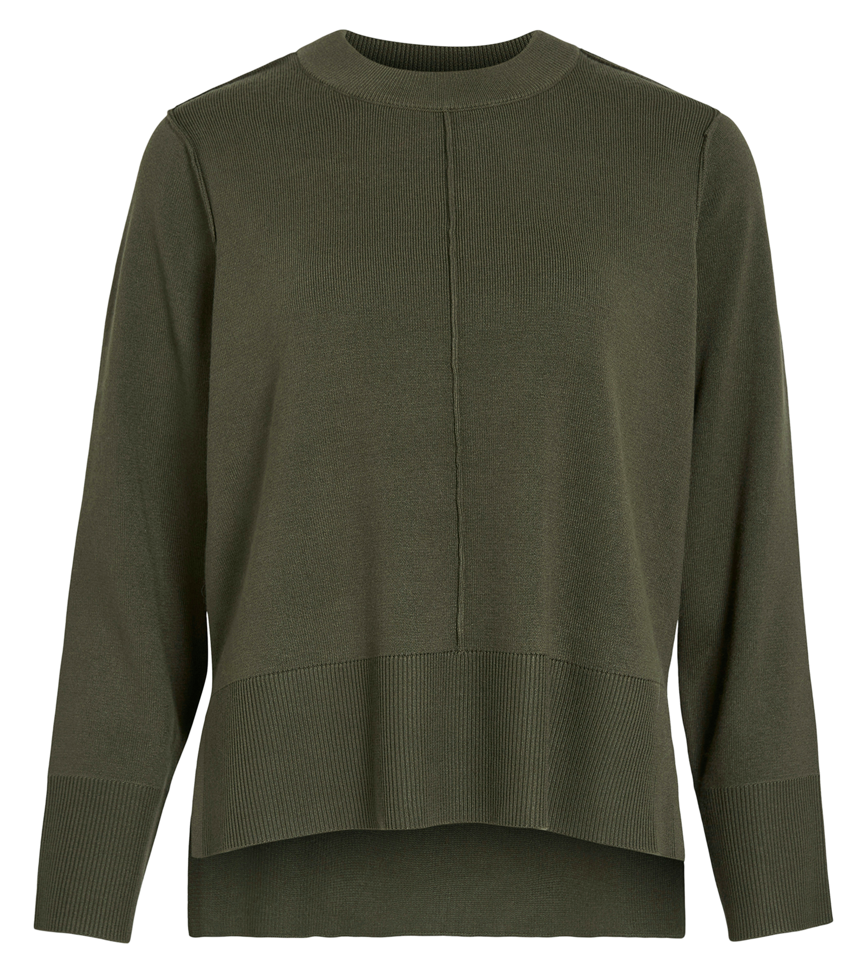 Pull col rond  VILA Vert