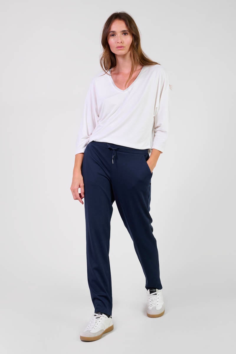 Straight pants LE TEMPS DES CERISES Blue