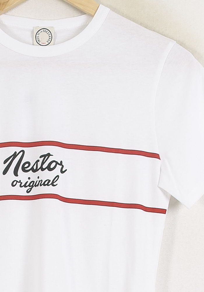 Tommy Badge T-shirt INES DE LA FRESSANGE - Seconde main White