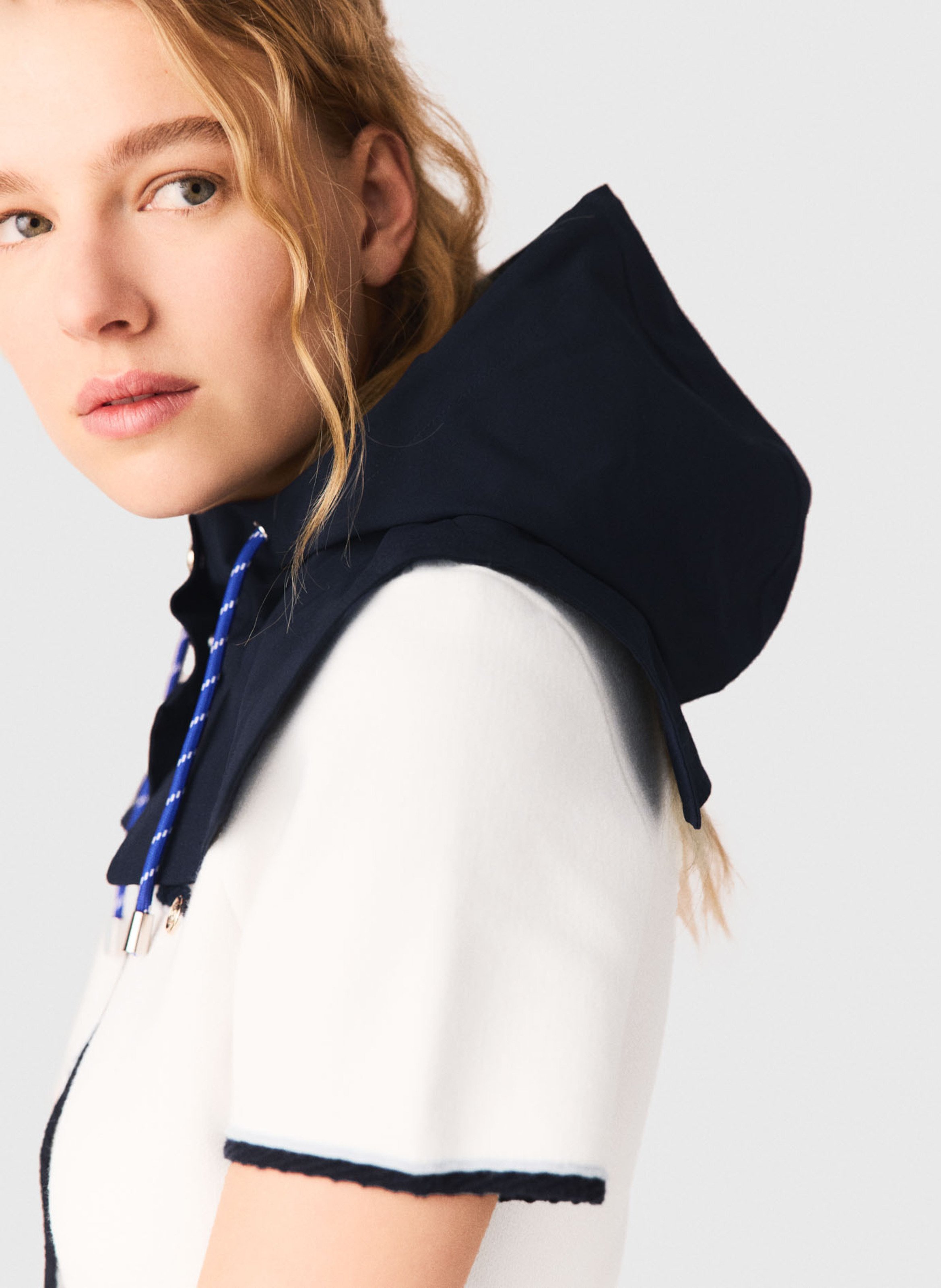 Capuche amovible  MAJE Bleu