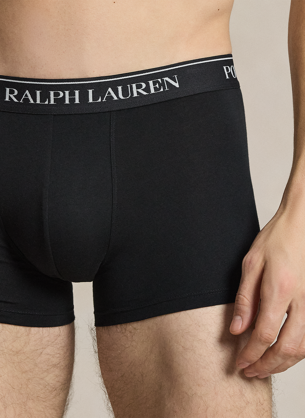 Lot de 3 boxers en coton mélangé POLO RALPH LAUREN Multicolore