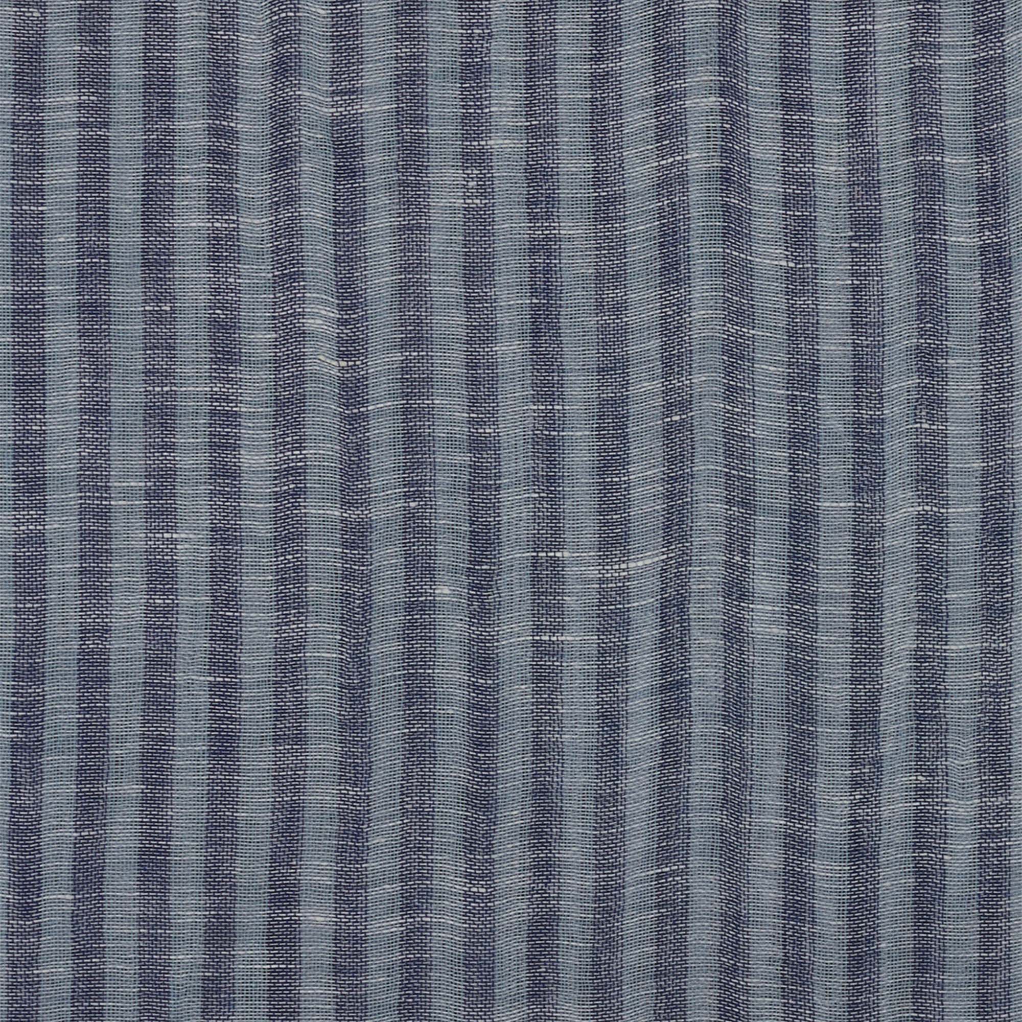 Sjaal van katoen en linnen PABLO Blauw