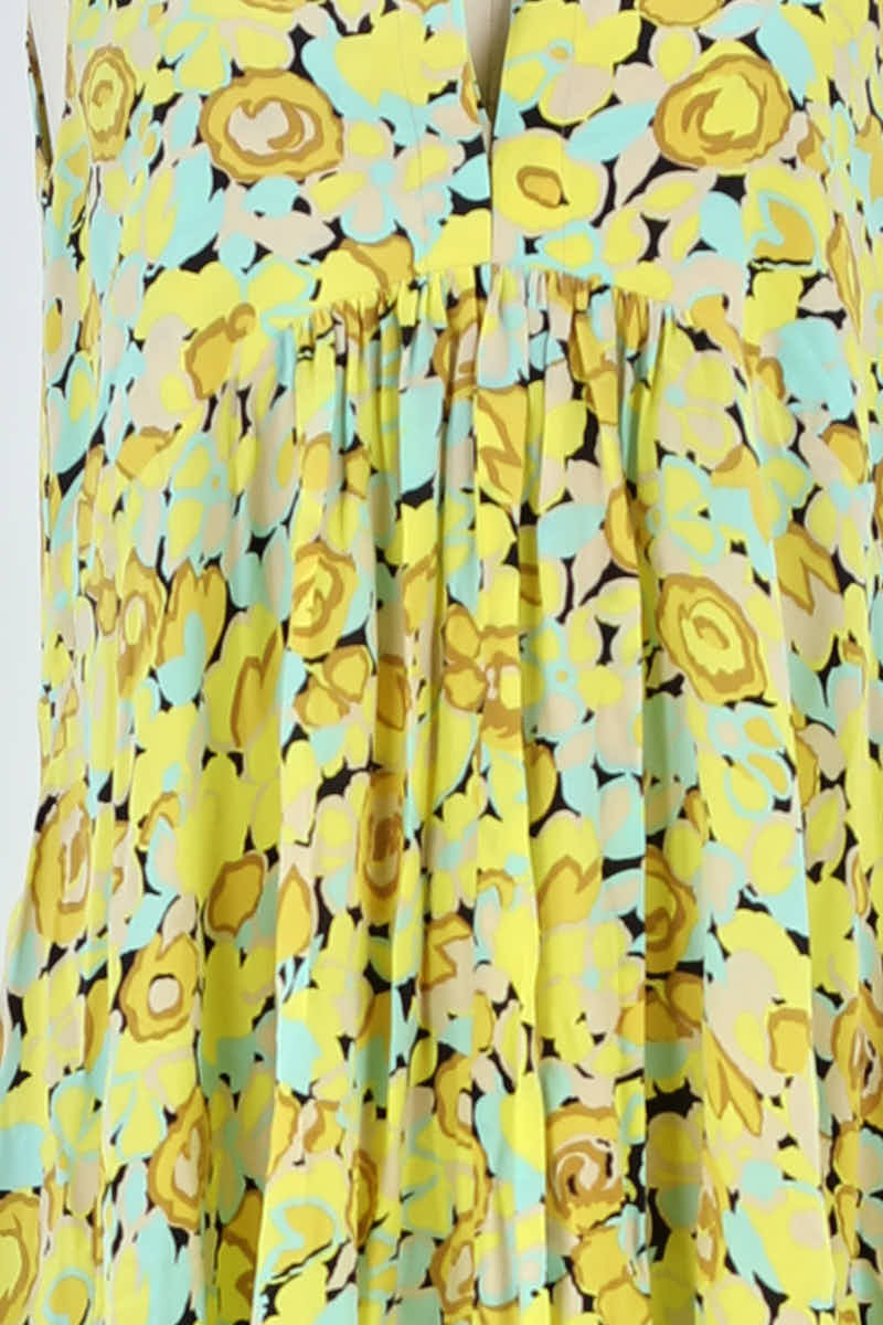 Dress TARA JARMON - Seconde Main Yellow