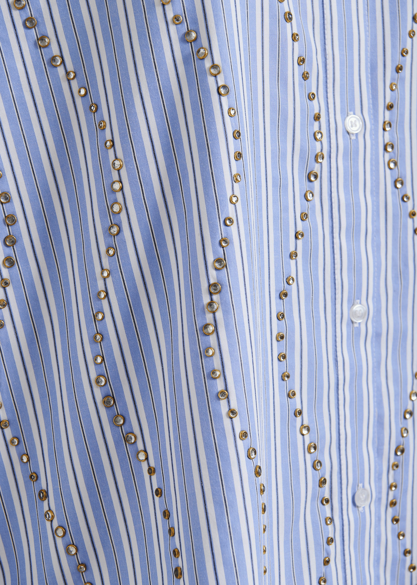 Striped shirt with classic collar ESSENTIEL ANTWERP Blue