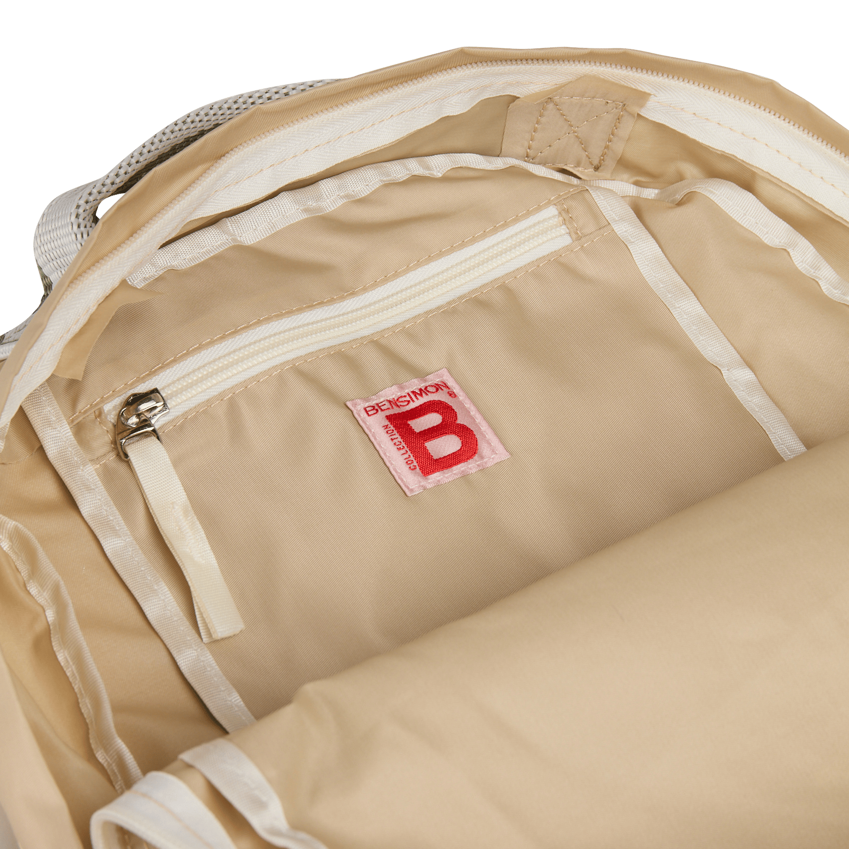 Uni Zip-Rucksack BENSIMON Beige