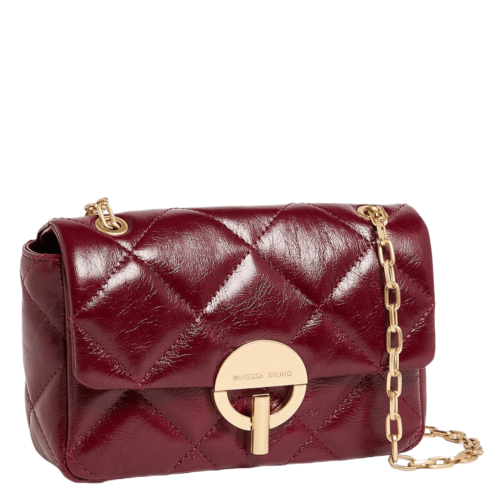 Sac bandoulière en cuir | Rouge VANESSA BRUNO Femme