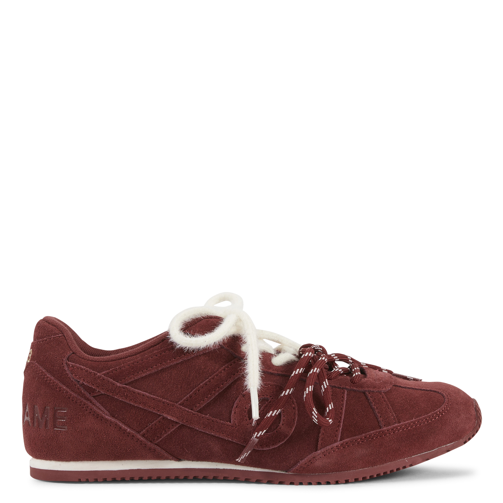 Lage sneakers van veloursleer NO NAME