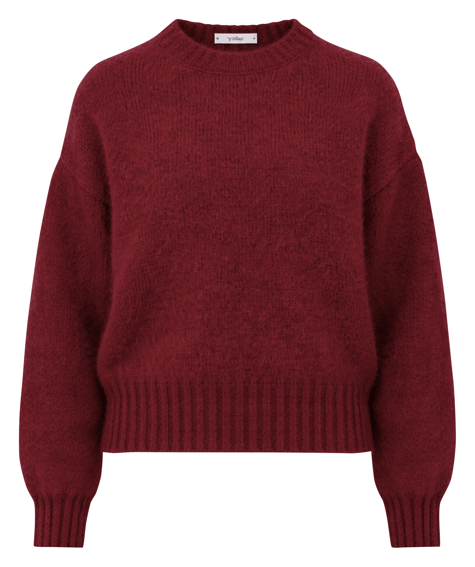 Pull oversize en laine mélangée BY BAR Rose