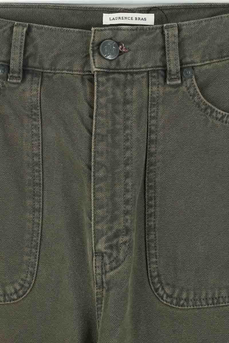 Straight-leg pants LAURENCE BRAS - Seconde Main Khaki