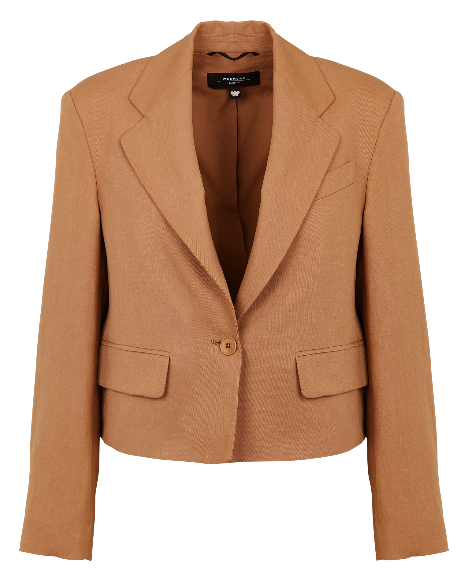 Straight tailored jacket MAX MARA WEEK END Golden