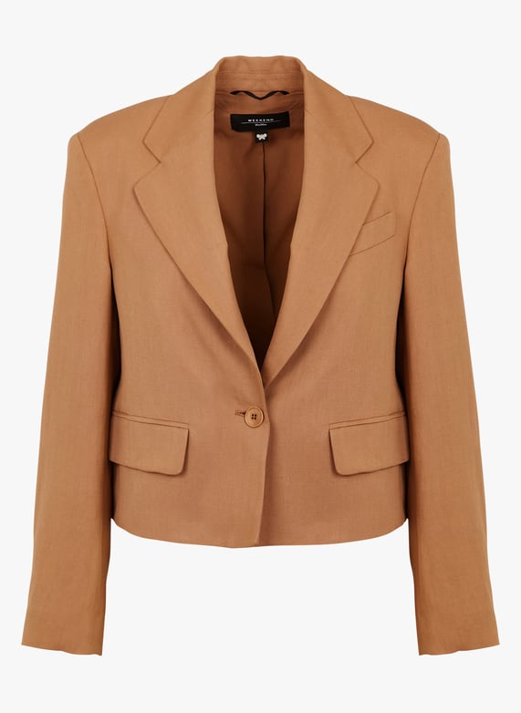 Veste tailleur droite Cantico Doré Max mara week end Femme