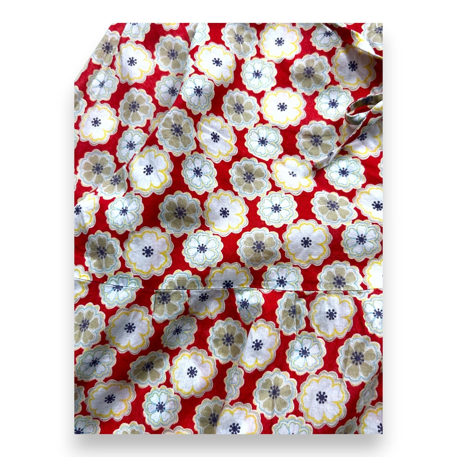 Red Child's Blouse - 10 years BONPOINT - Seconde Main Red