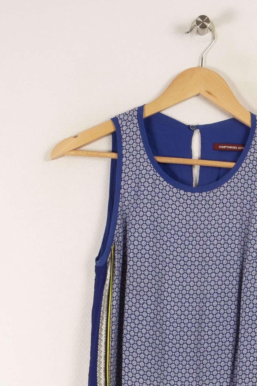 Cotton dress COMPTOIR DES COTONNIERS - Seconde main Blue