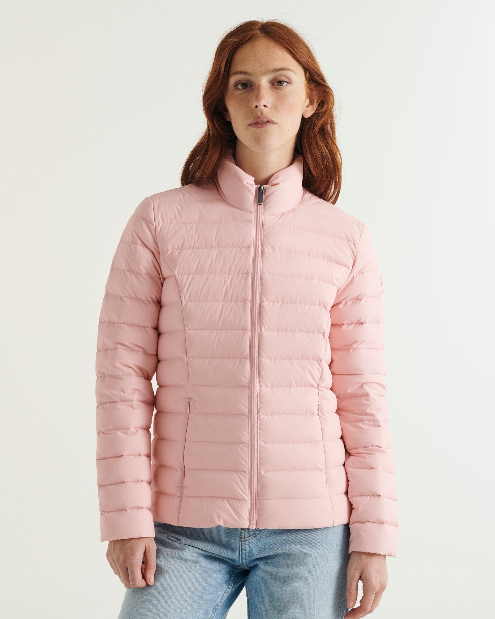Lightweight stretch down jacket Maia JOTT Pink