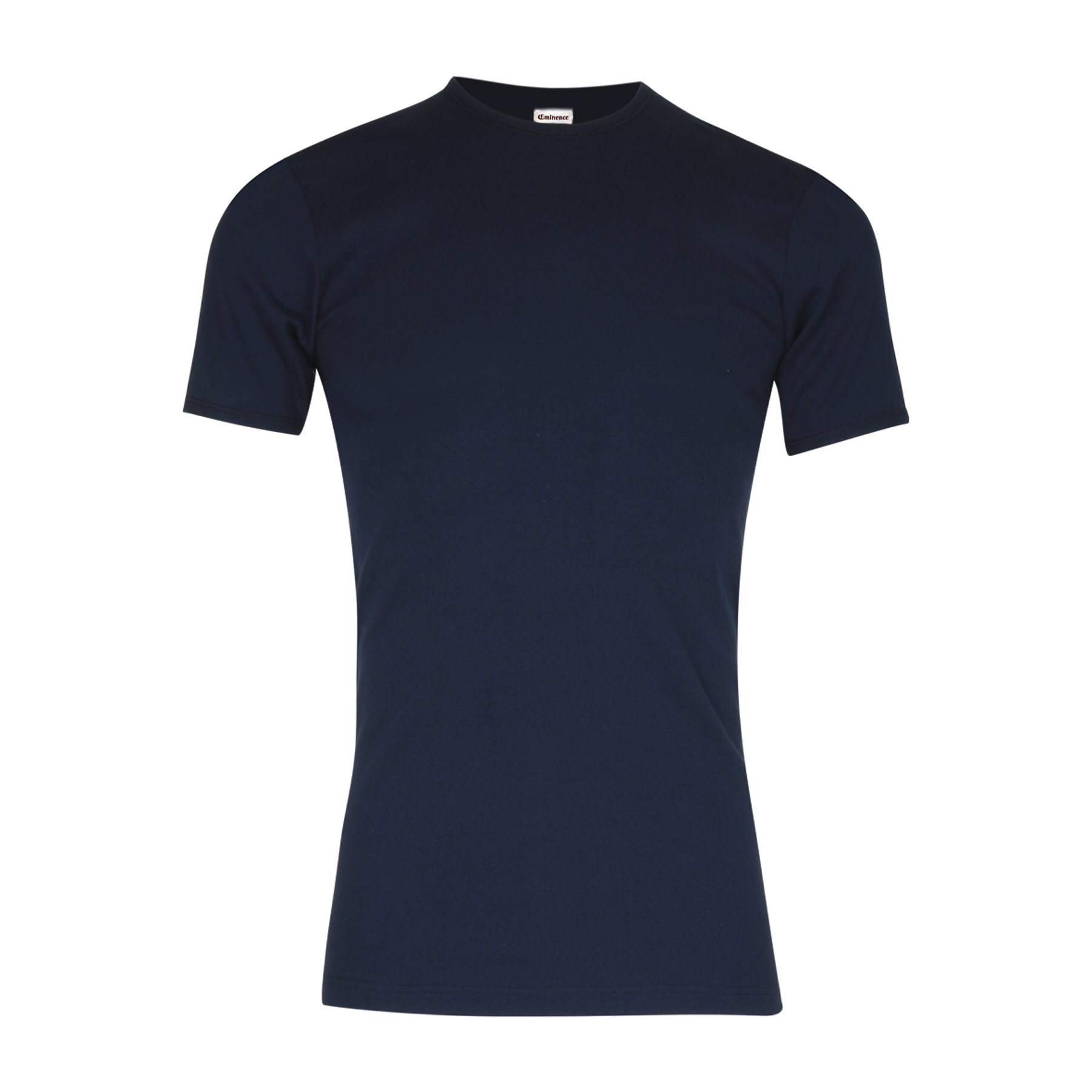 Round neck premium pure cotton T-shirt by Eminence Blue