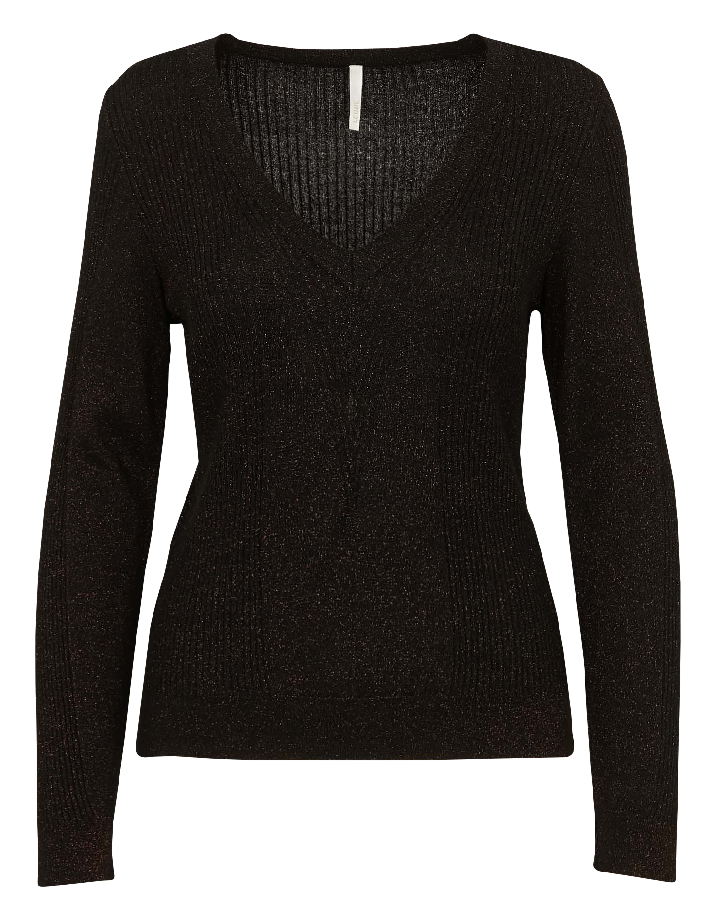 Pull col v  I CODE Noir