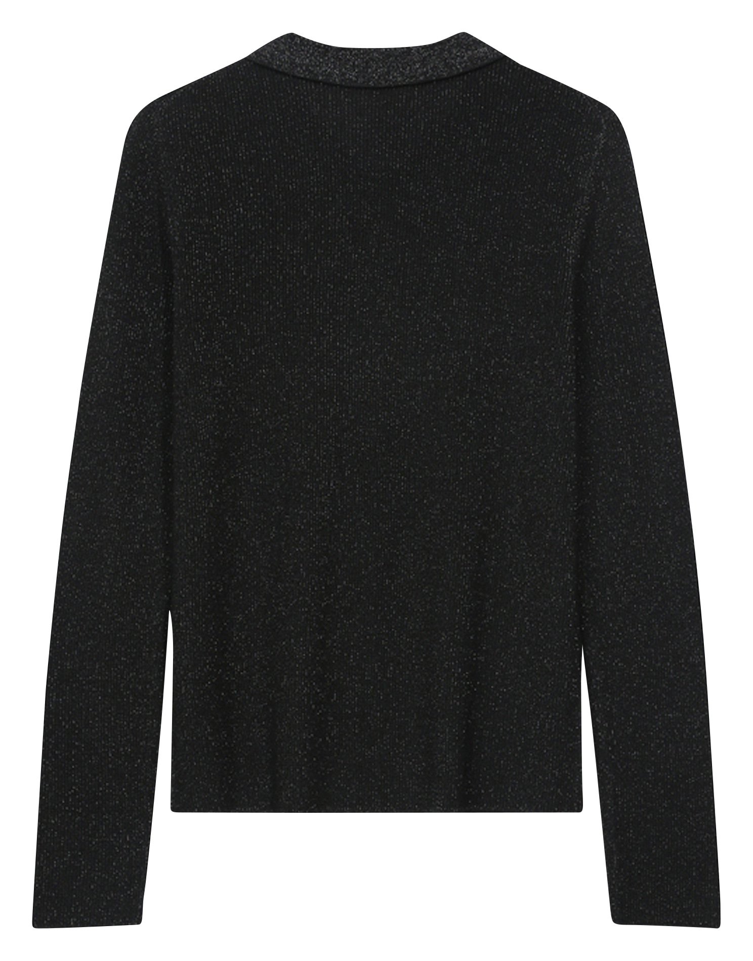 Cardigan with classic collar GRACE ET MILA Black