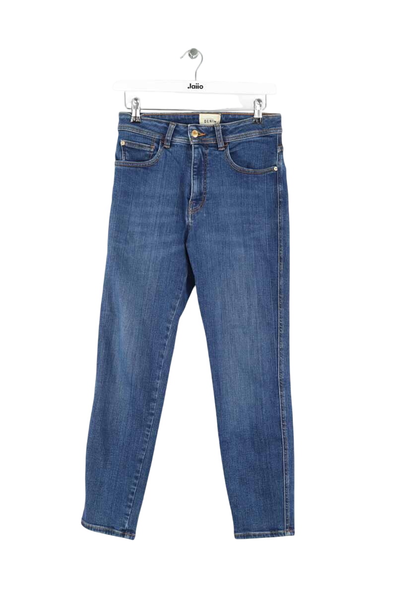 Cotton skinny jeans SEZANE - Seconde main Blue