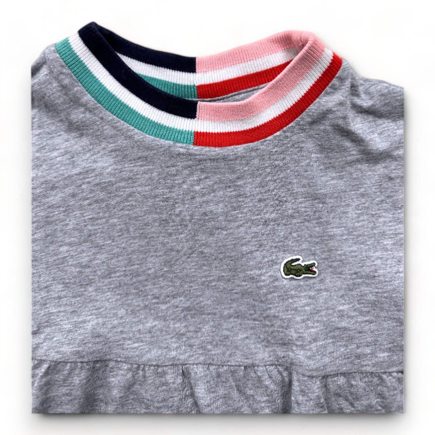 Grey Kids T-shirt - 4 years LACOSTE - SECONDE MAIN Grey