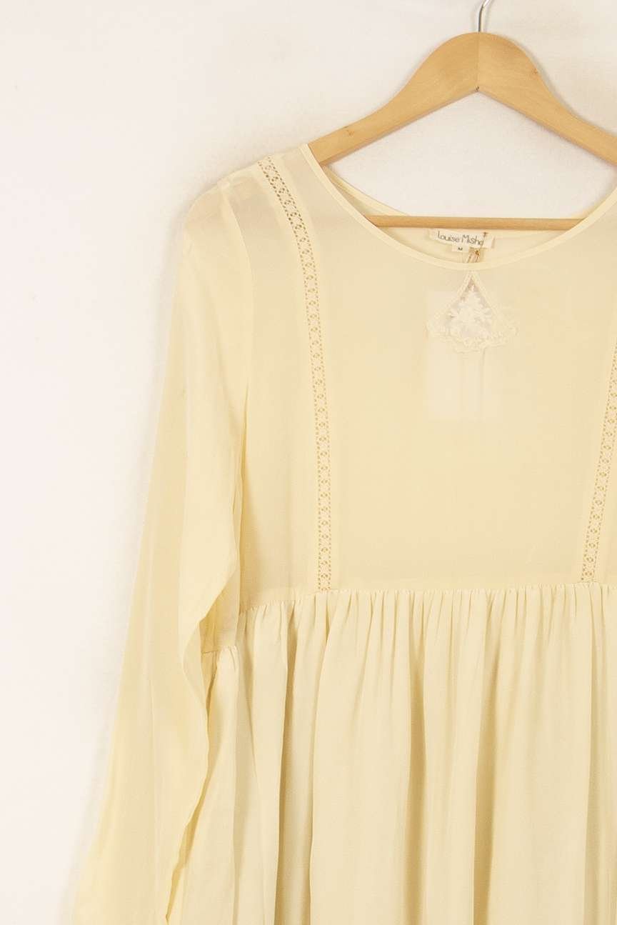 Midi dress LOUISE MISHA - Seconde Main Yellow