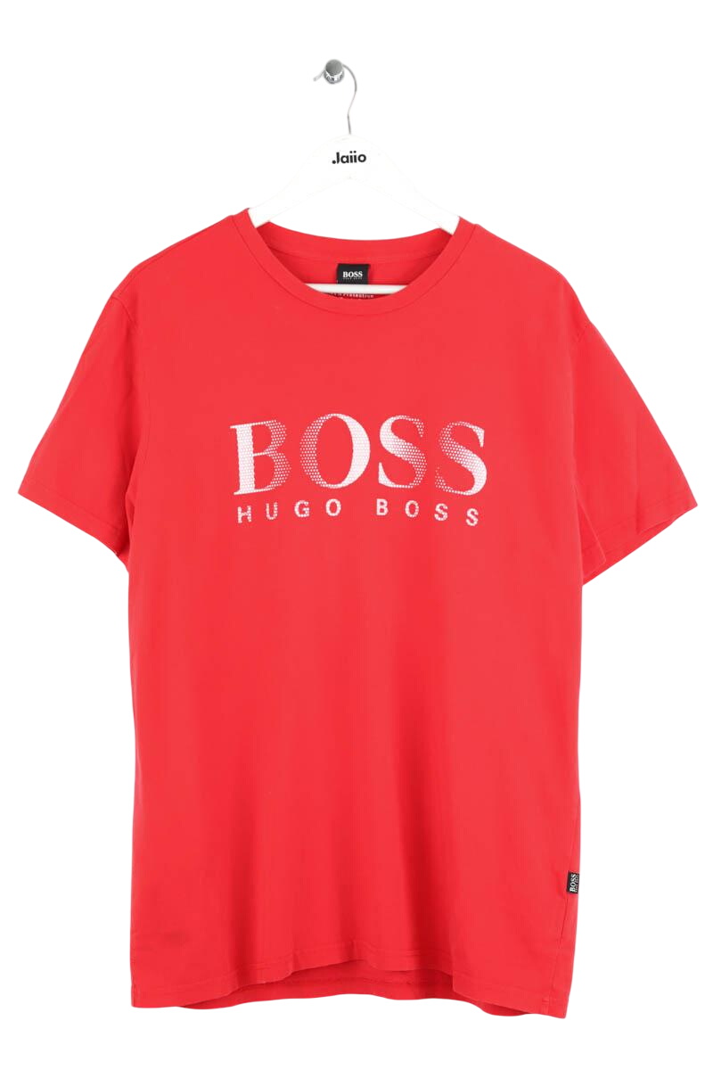 Cotton T-shirt BOSS - SECONDE MAIN Red