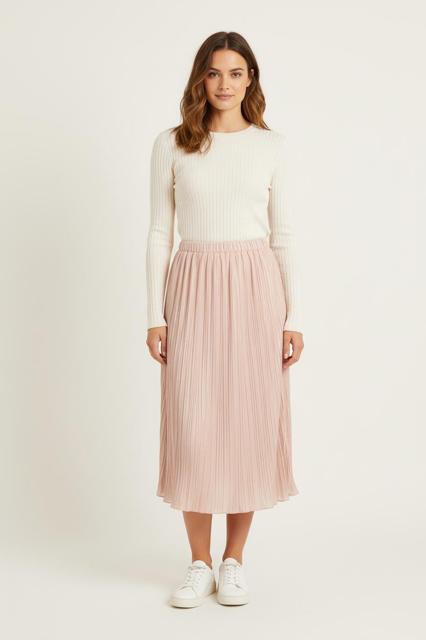 Long skirt MAISON LEMOINE - Seconde main Pink