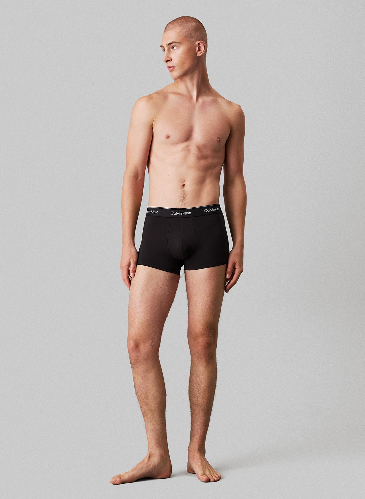 Setje met 5 boxershorts | katoenblend CALVIN KLEIN UNDERWEAR Zwart