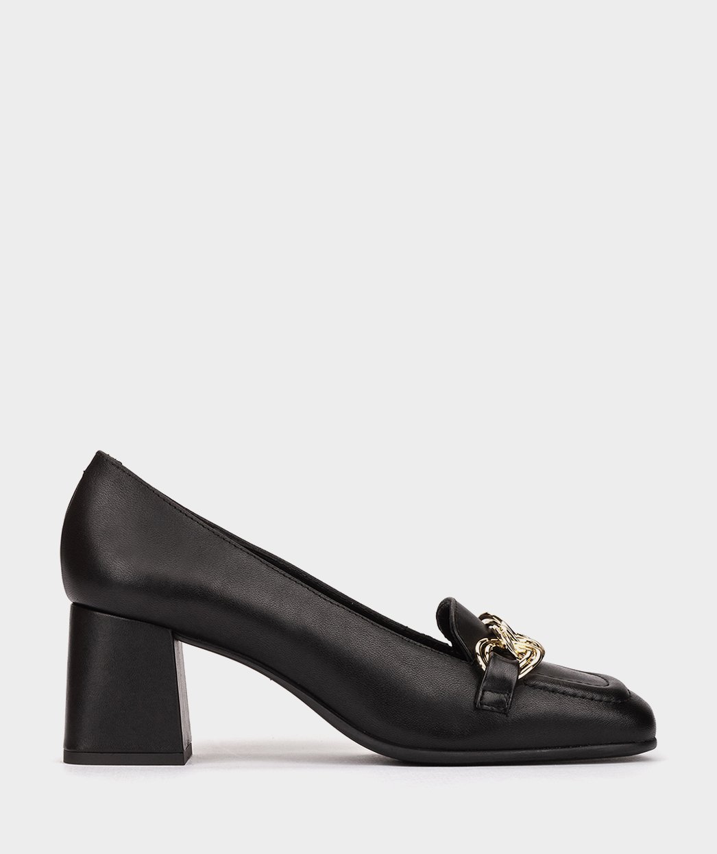 Black leather pumps PEDRO MIRALLES Black