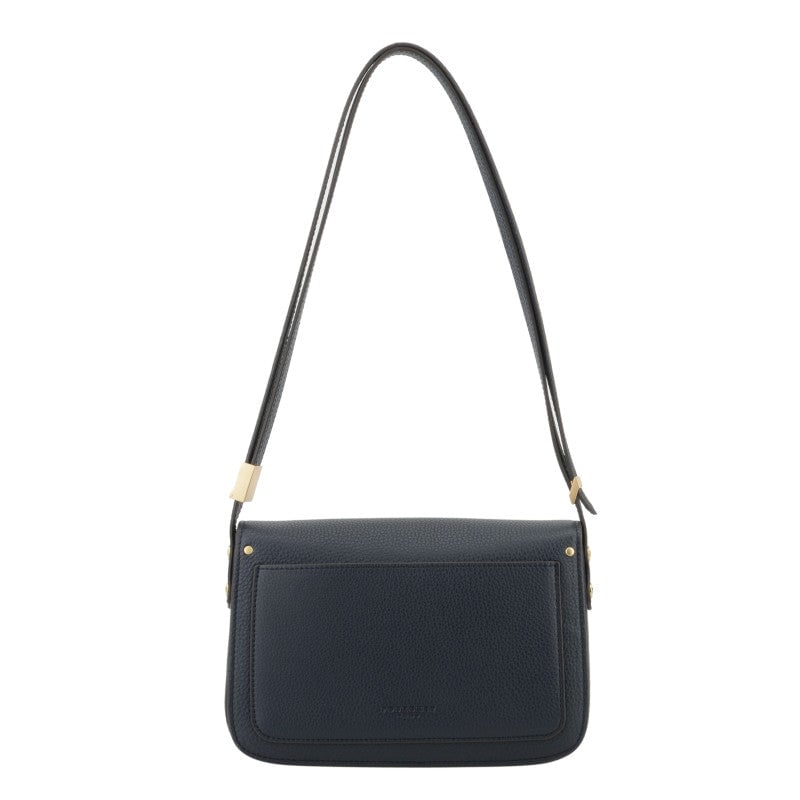 Crossbody bag in cowhide leather Blue