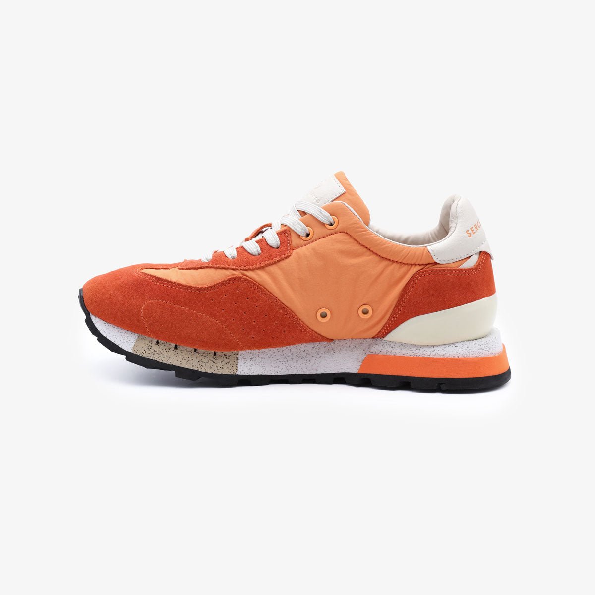 Two-tone sneakers SERGE BLANCO Orange