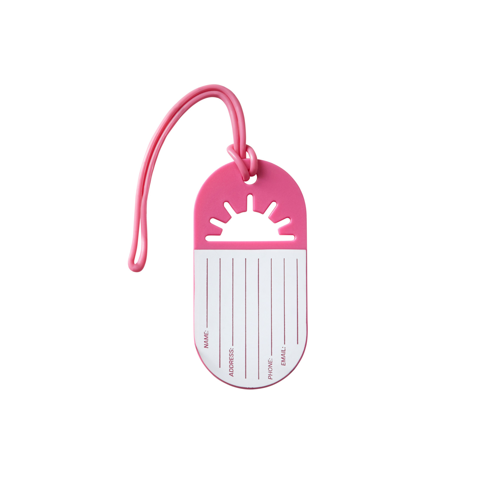 Étiquette bagages taille s AMERICAN TOURISTER Rose