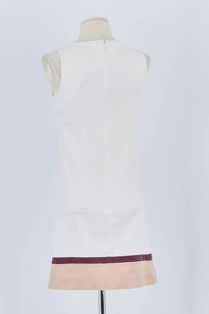 Robe TARA JARMON - Seconde Main Blanc