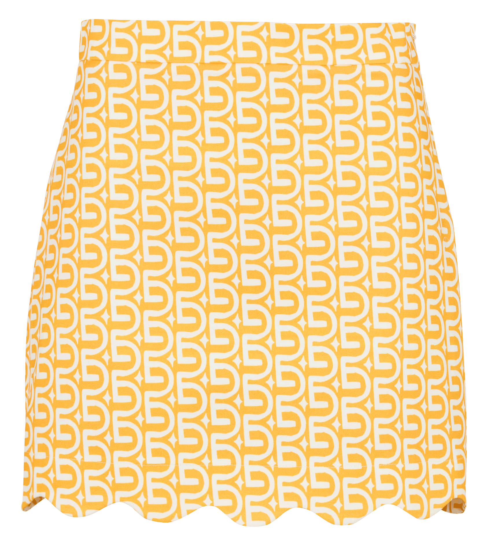 Axiroad printed midi skirt ELISE CHALMIN Yellow