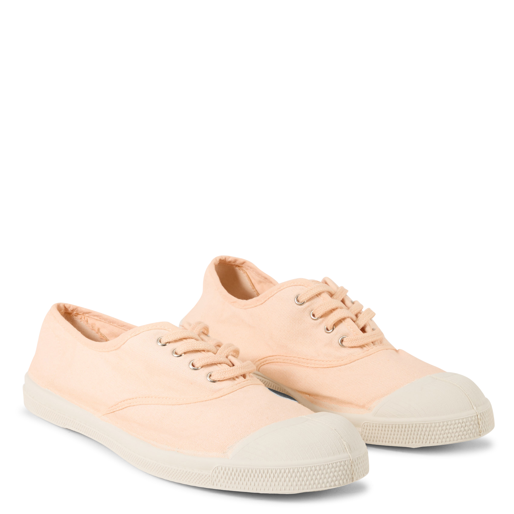Lage, katoenen sneakers BENSIMON Beige