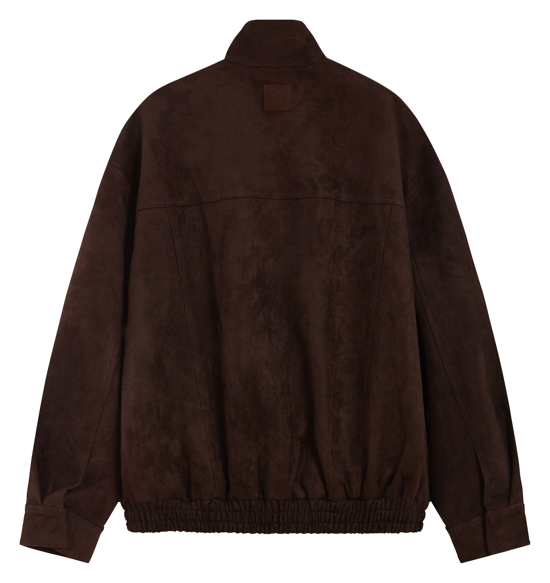 Veste oversize col montant en velours | Marron GRACE ET MILA Femme