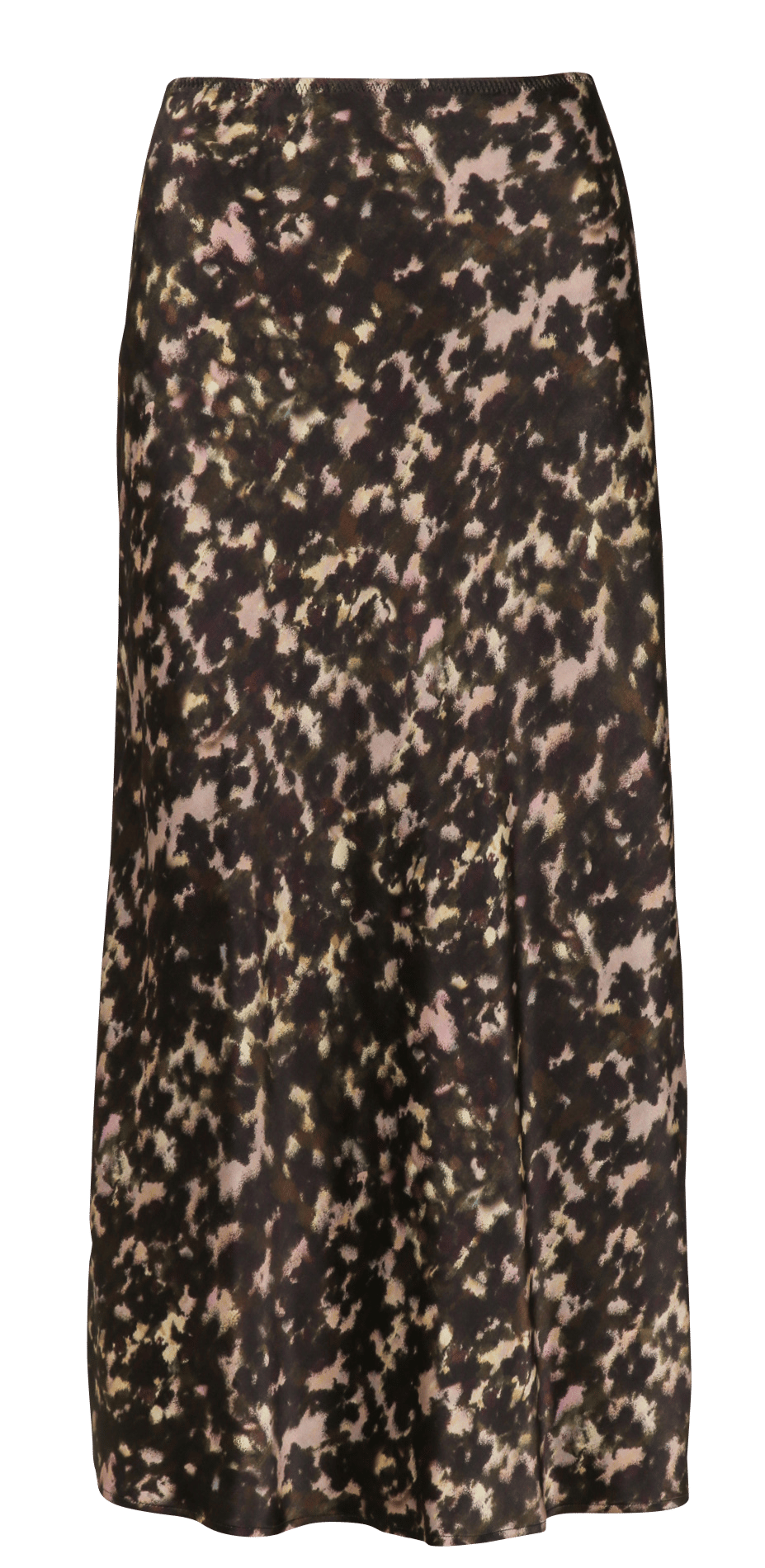 Gonna longuette svasata fluida DES PETITS HAUTS Multicolore