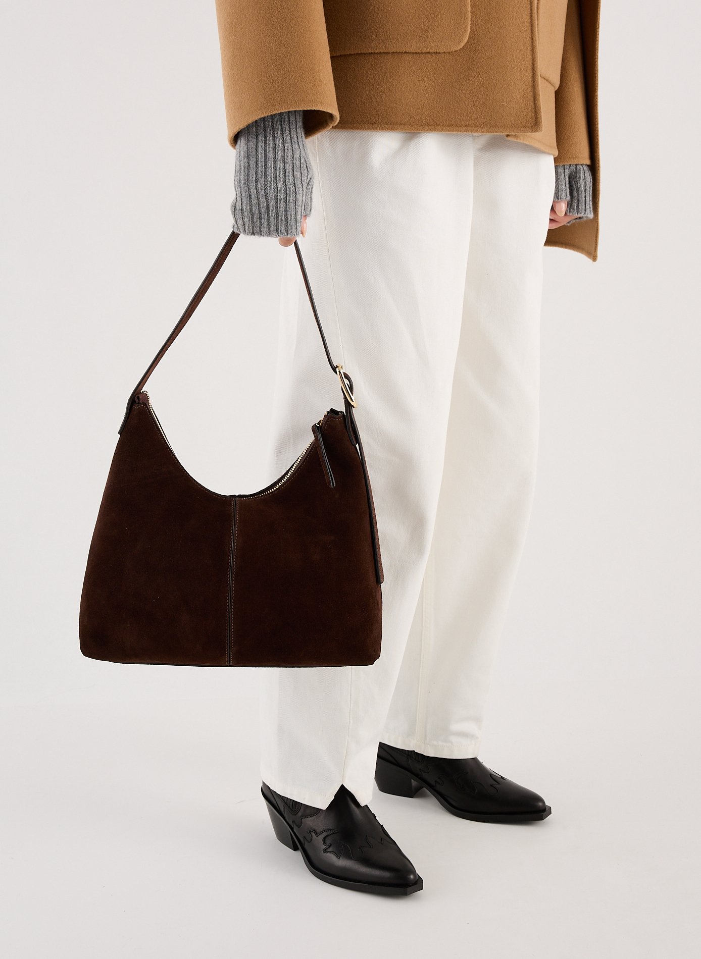 Cara leather handbag SAISON 1865 Brown
