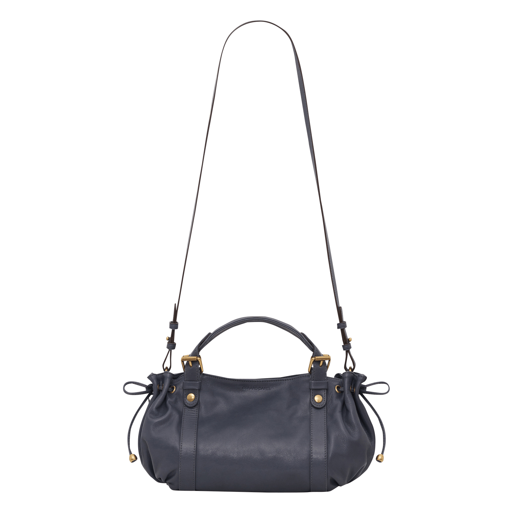Kleine leren schoudertas GERARD DAREL Blauw