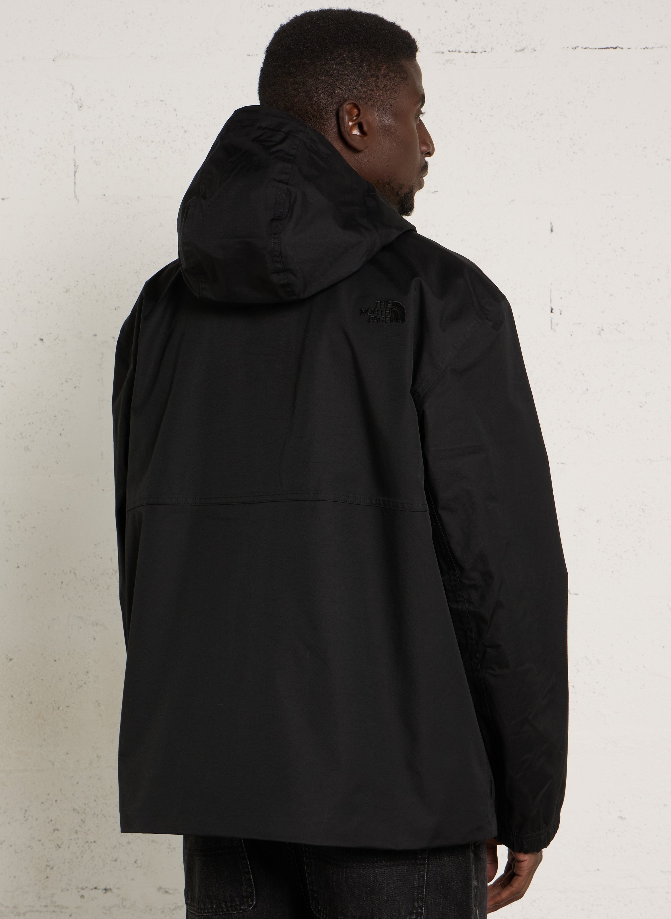 Veste imperméable ample en coton mélangé THE NORTH FACE Noir