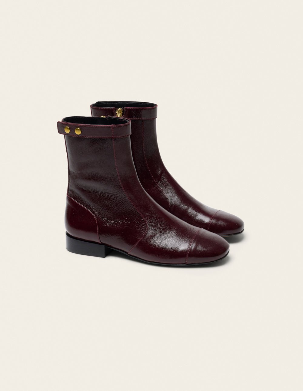 Bottines ODAJE Rouge