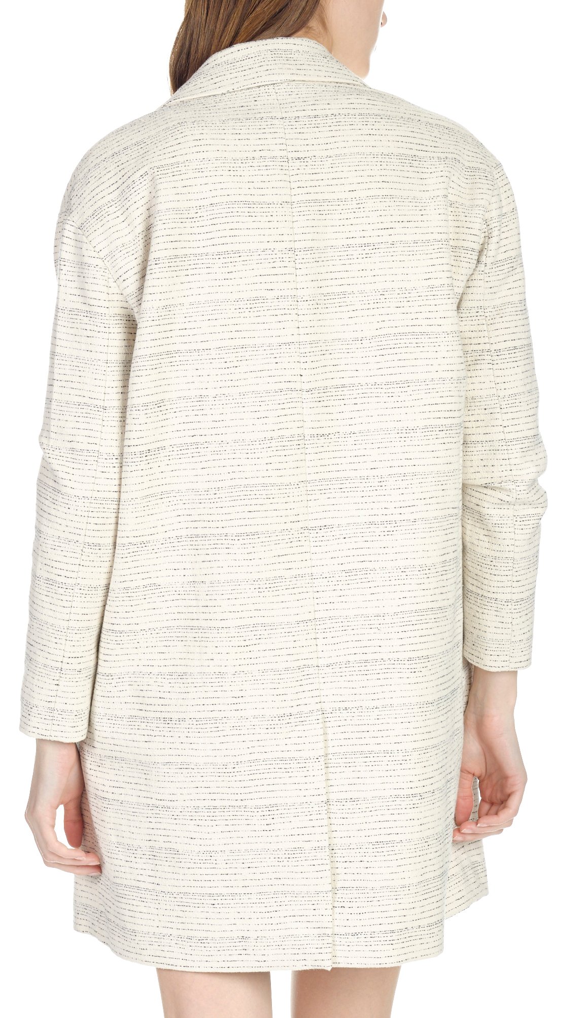 Qoeil striped cotton coat SWILDENS Blue