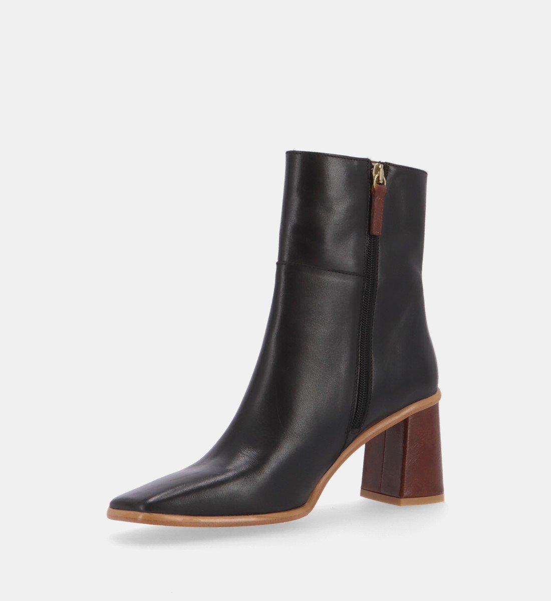 Leather mid-calf boots ALOHAS Black