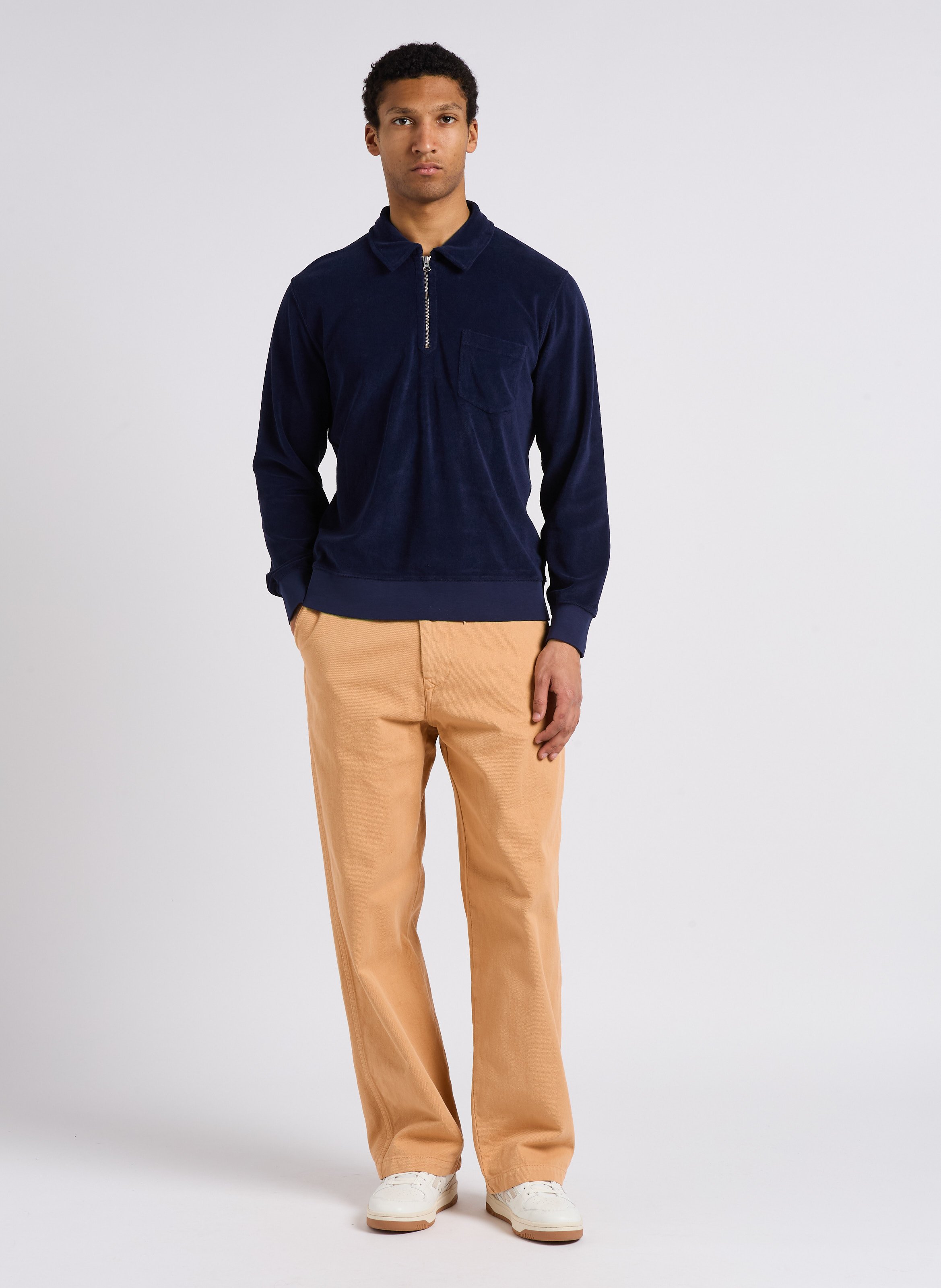 Pantalon large en coton HOMECORE Rose