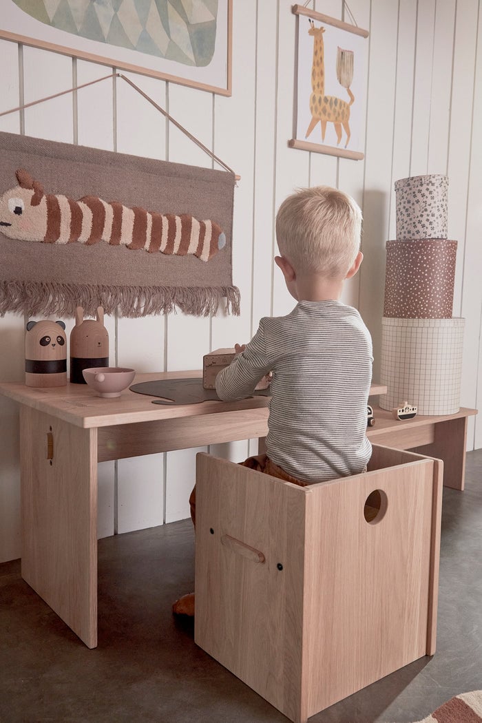 Oak chair OYOY LIVING DESIGN Brown