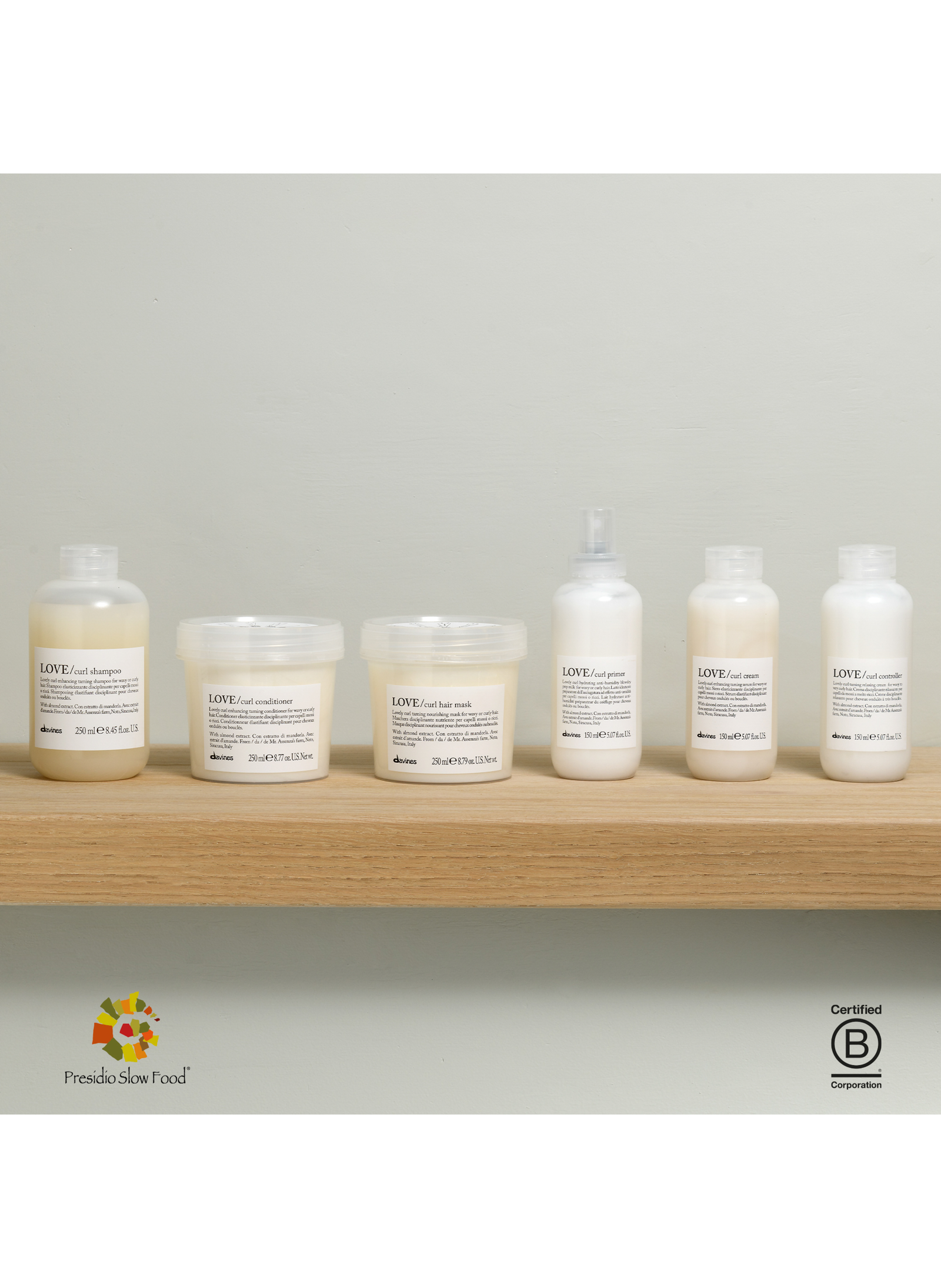 LOVE Curl Shampoo - volumizing & hydrating DAVINES No color