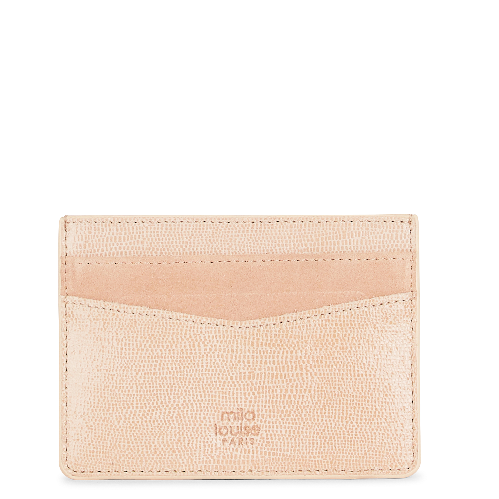 - 100 % Leder, - 6 Kartenschlitze, - 1 zentrale Tasche, - Maße: B10 x H7 cm. MILA LOUISE Rosa