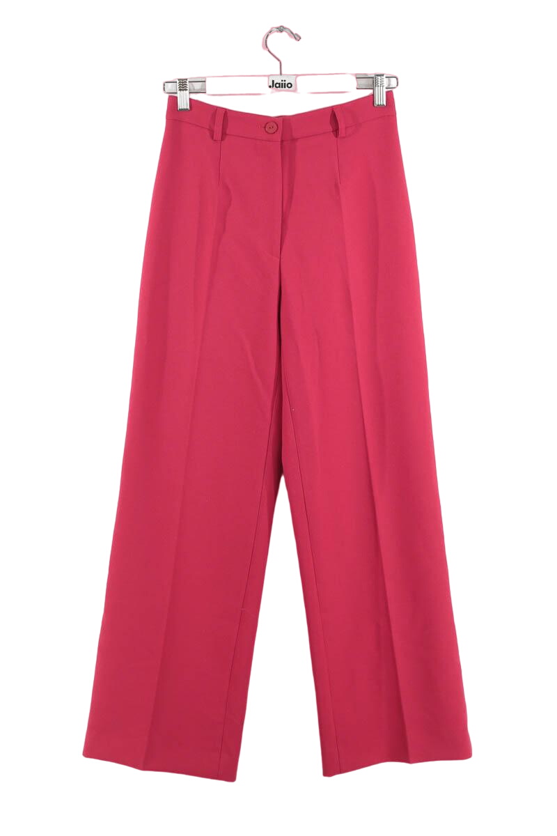 Pantalon large rouge MODETROTTER - Seconde Main Rouge