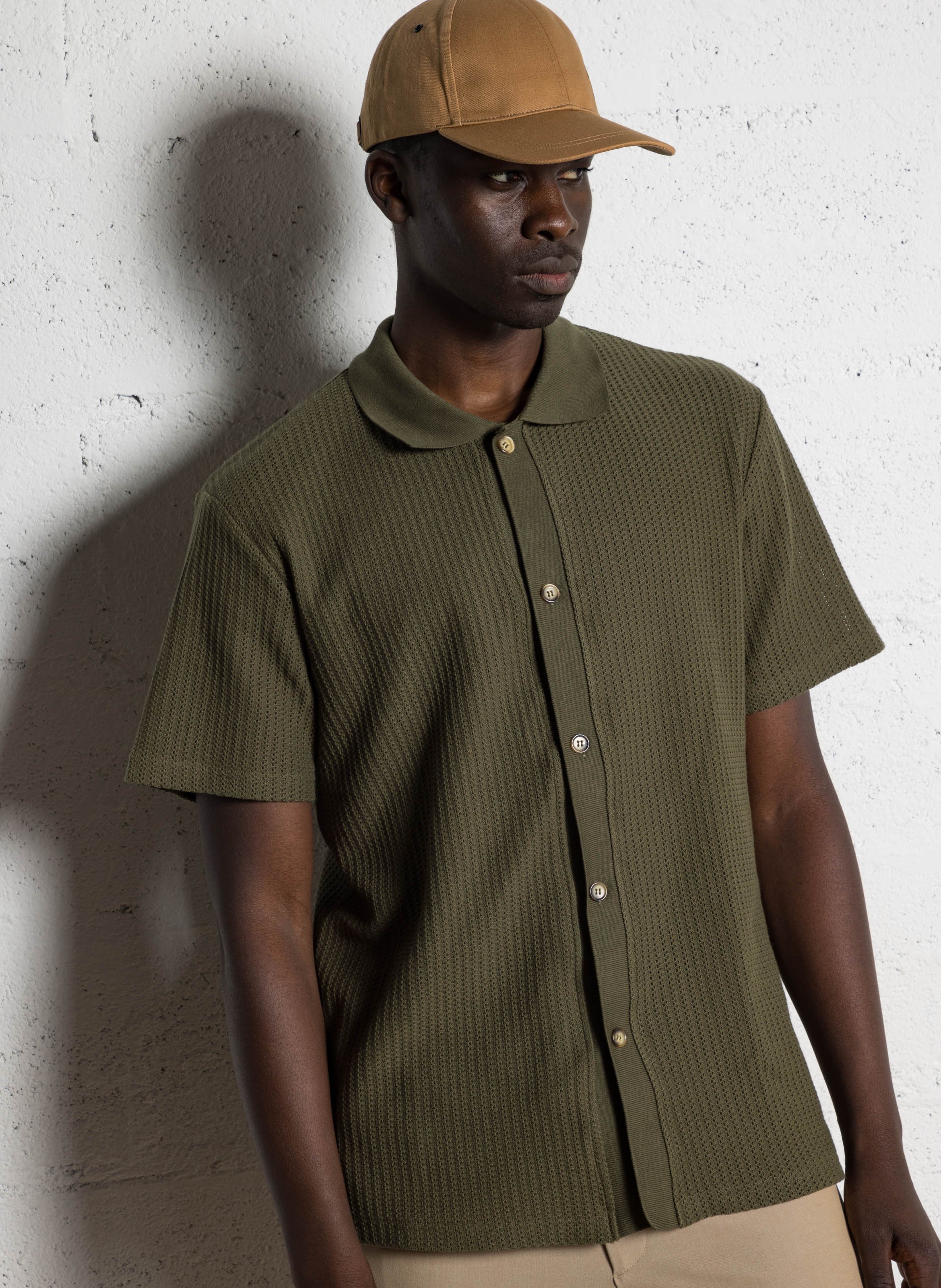 Gerade geschnittenes Poloshirt aus Bio-Baumwolle LES DEUX