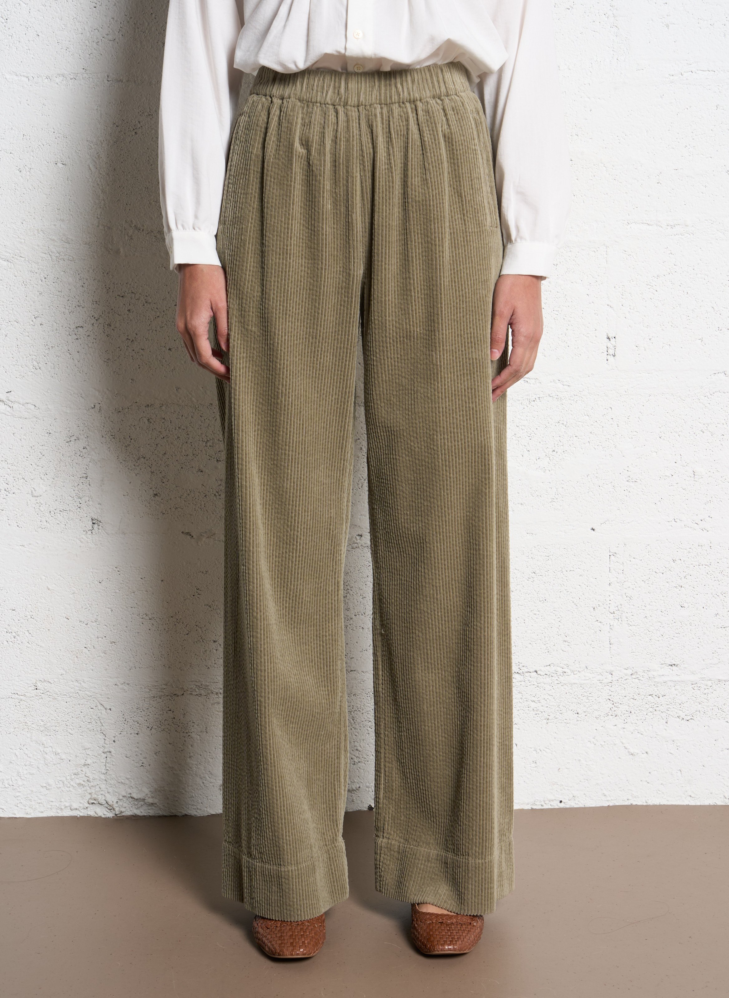Flared cotton pants JC SOPHIE